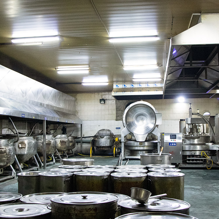 底料生产车间-川禾食品厂
